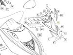 Sea-doo front fascia
